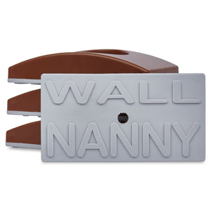 Wall Nanny Brown Baby Gate